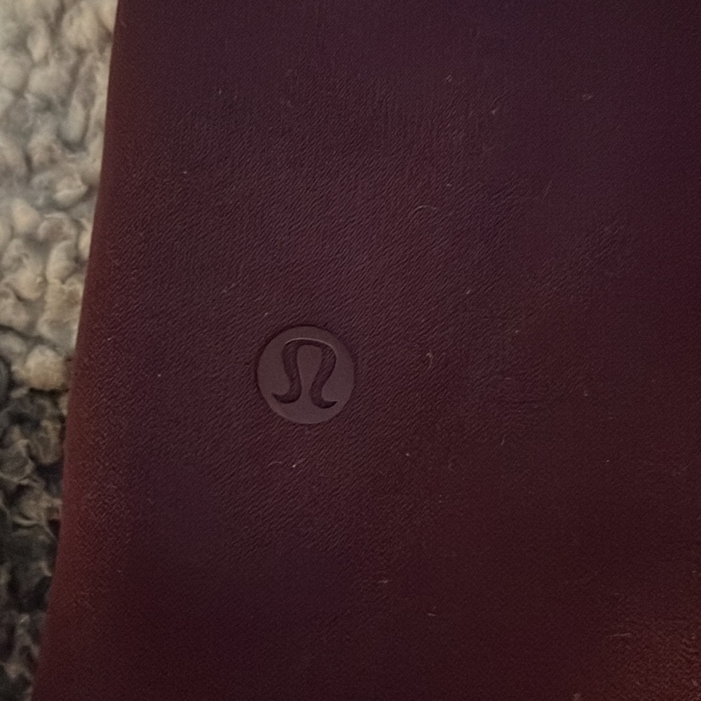 Lululemon maroon wide leg pants